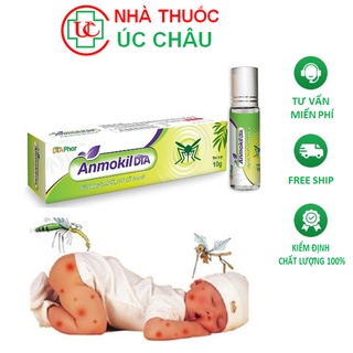 Lăn muỗi đốt, côn trùng cắn AnsMoskil, giảm sưng do muỗi đốt, côn trùng cắn, An toàn cho trẻ.