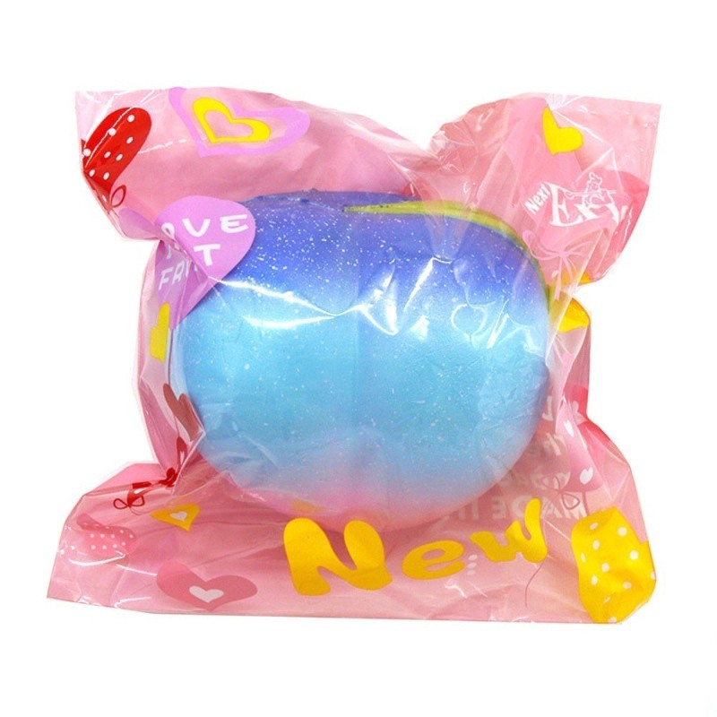 Đồ Chơi Squishy Dạng Quả Đào Màu Galaxy