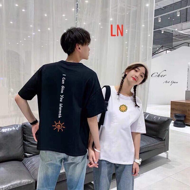 Áo đôi hoa mặt trời DAN865