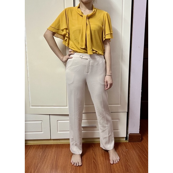 Quần tây LEMIA suông ôm dáng