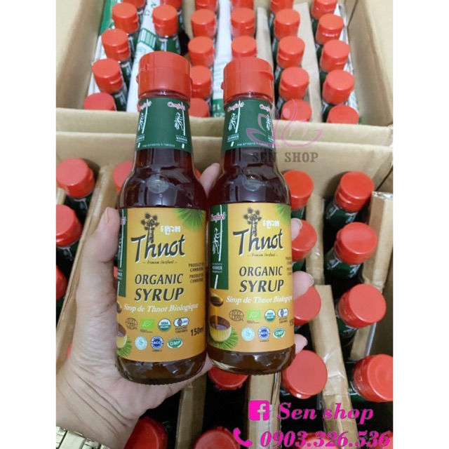 MẬT THỐT NỐT - SYRUP THỐT NỐT HỮU CƠ - 150ml