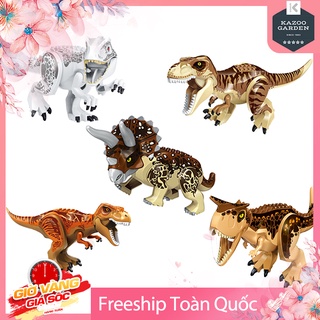 [FREESHIP❤️] Đồ Chơi Xếp Hình Mô Hình Các Loài Khủng Long Lắp Ghép Phát Triển Tư Duy Của Trẻ Mẫu Lớn