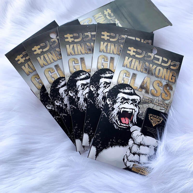 Kính Cường Lực iPhone KingKong Cao Cấp - Miếng Dán Màn Hình 6/6s/6plus/7/7plus/8/8plus/plus/x/xr/xs/11/12/13/pro/max