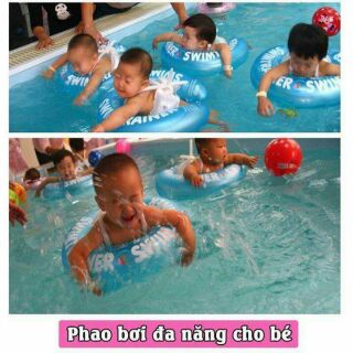 Phao chống lật tập bơi cho bé