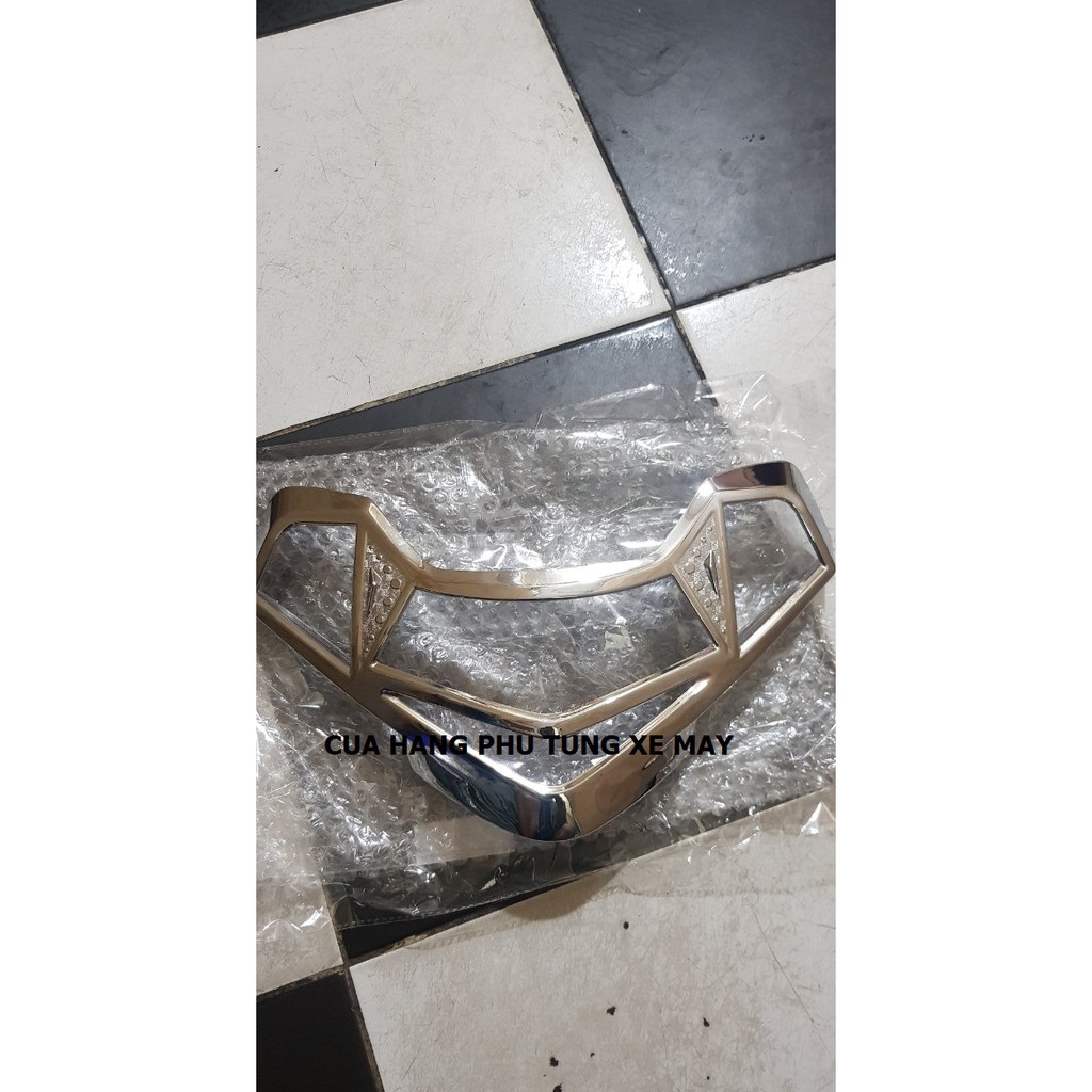 VIỀN ĐÈN LÁI VISION 2021 CROM