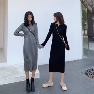 🧶 Váy len Body dáng dài‼️ Hàng ỏder Quảng Châu
