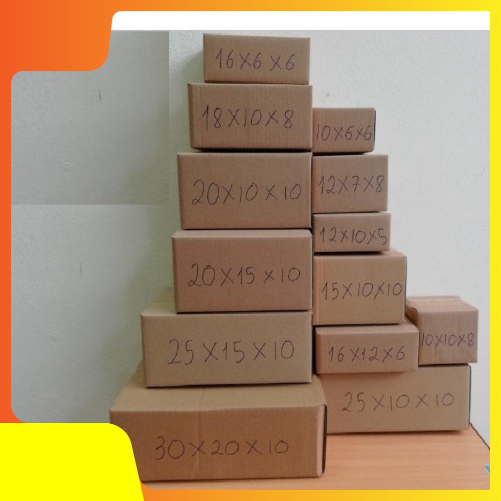 THÙNG GIẤY CARTON GÓI HÀNG 3 LỚP NHIỀU SIZE-BBĐG
