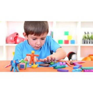 Hộp đất nặn nhiều màu cho bé