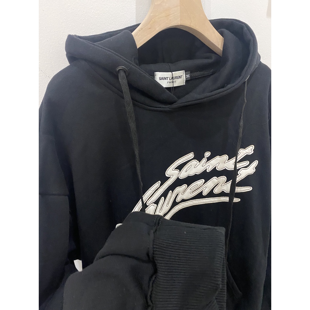 Áo Hoodie Saint Laurent Paris bản cao cấp, Áo khoác nỉ Saint Laurent sang trọng,lịch lãm Ovesize nam nữ