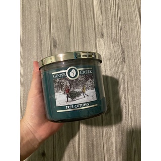 Nến thơm goose creek size 3 bấc 411gr