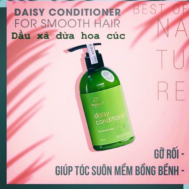 DẦU XẢ DỪA HOA CÚC VIJULLY