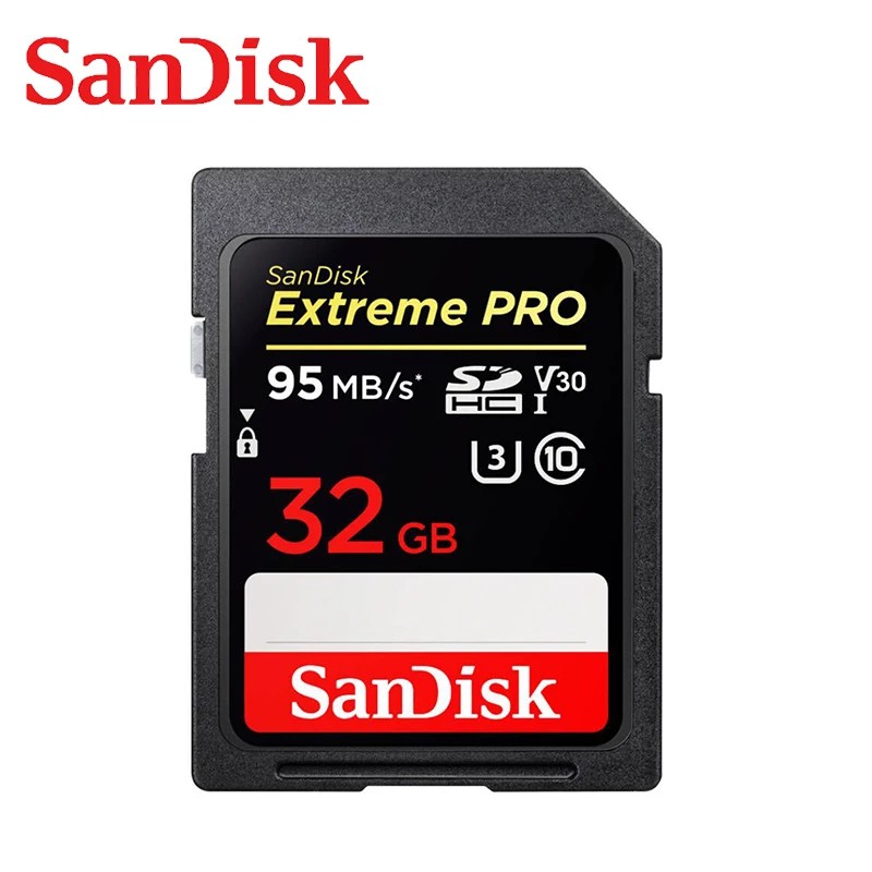 Thẻ Nhớ Sandisk Sdhc 32gb / 64gb / 128gb Lên Đến 95mb / S