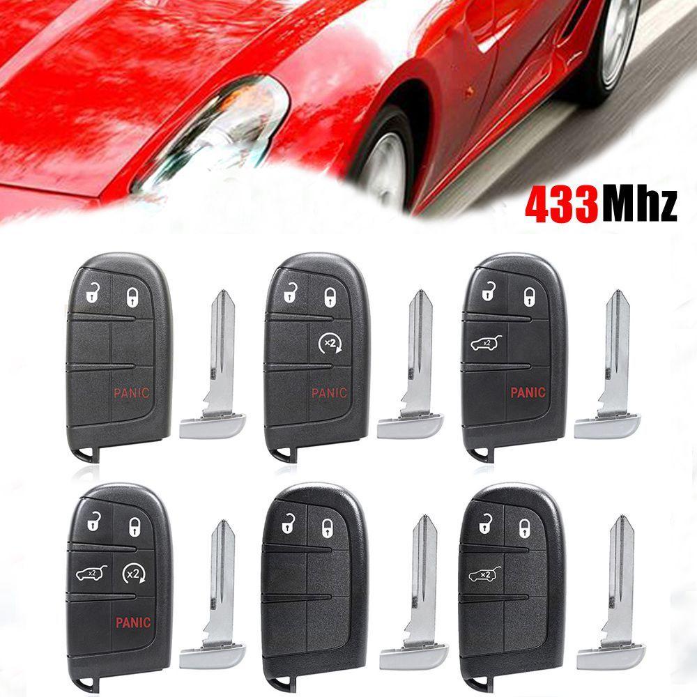 Chìa Khóa Xe Hơi Điều Khiển Từ Xa 433MHz Bền Bỉ Cho Jeep Grand Cherokee (2014-2020)