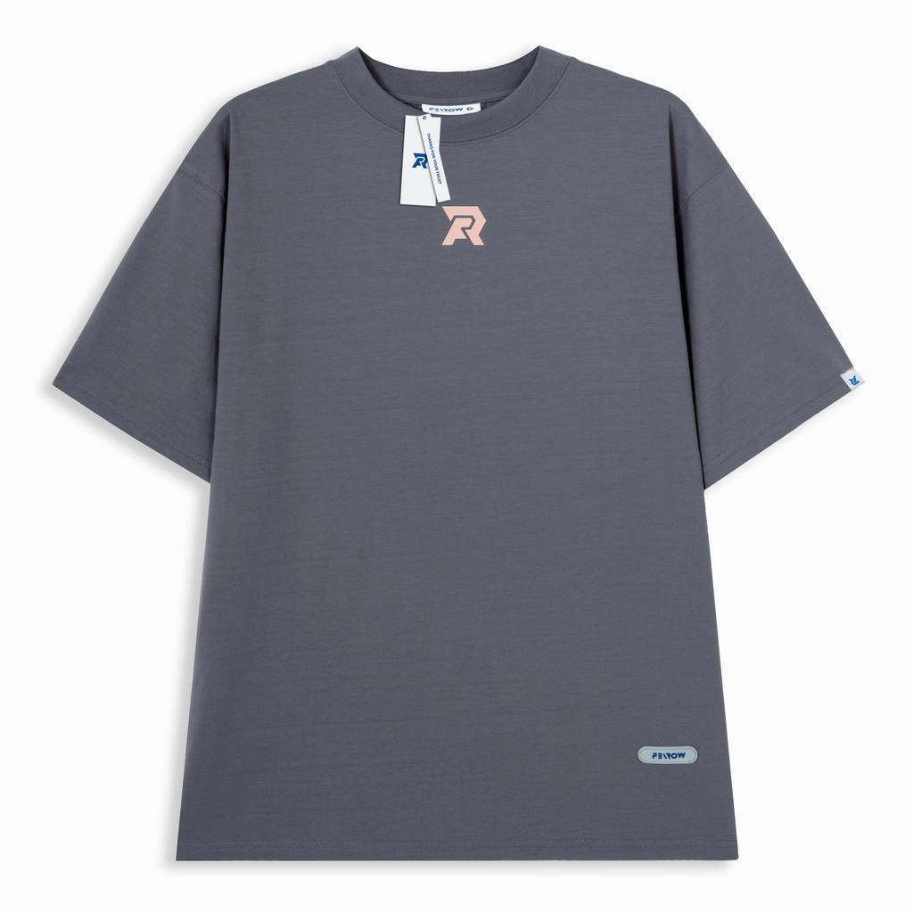 Áo thun nam nữ local brand unisex Fearow Signature Ver 2.0 / Màu Than Chì - FW151