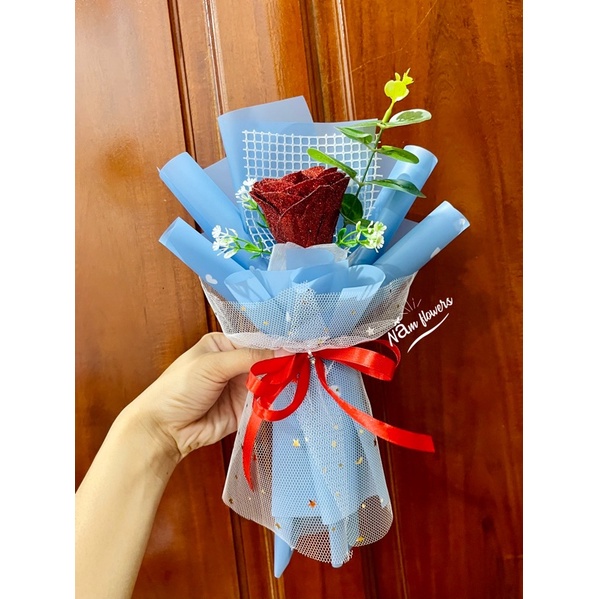 Bó 1 bông sáp nhũ , sỉ nhìu chỉ 20k