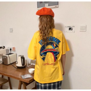 Áo thun nữ tay lỡ form rộng unisex big size to thụng insane