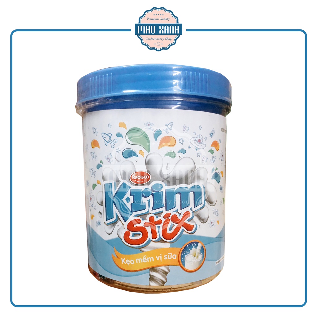 Kẹo Que Mềm Krim Stix Vị Sữa (Hũ 100 que)