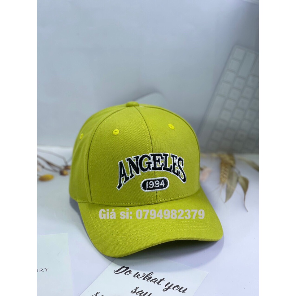 Nón lưỡi trai - kaki ANGELES phong cách hàn quốc - thời trang hiện đại (Cap-Nón(Most))