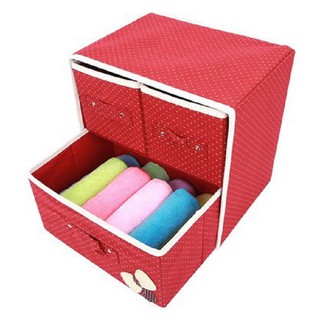 tủ vải 3 ngăn 2 tầng