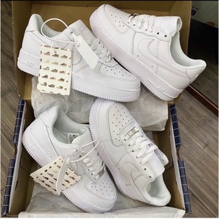 Giày thể thao nam nữ trắng 1 , đủ size 36 - 43 , freeship toàn quốc
