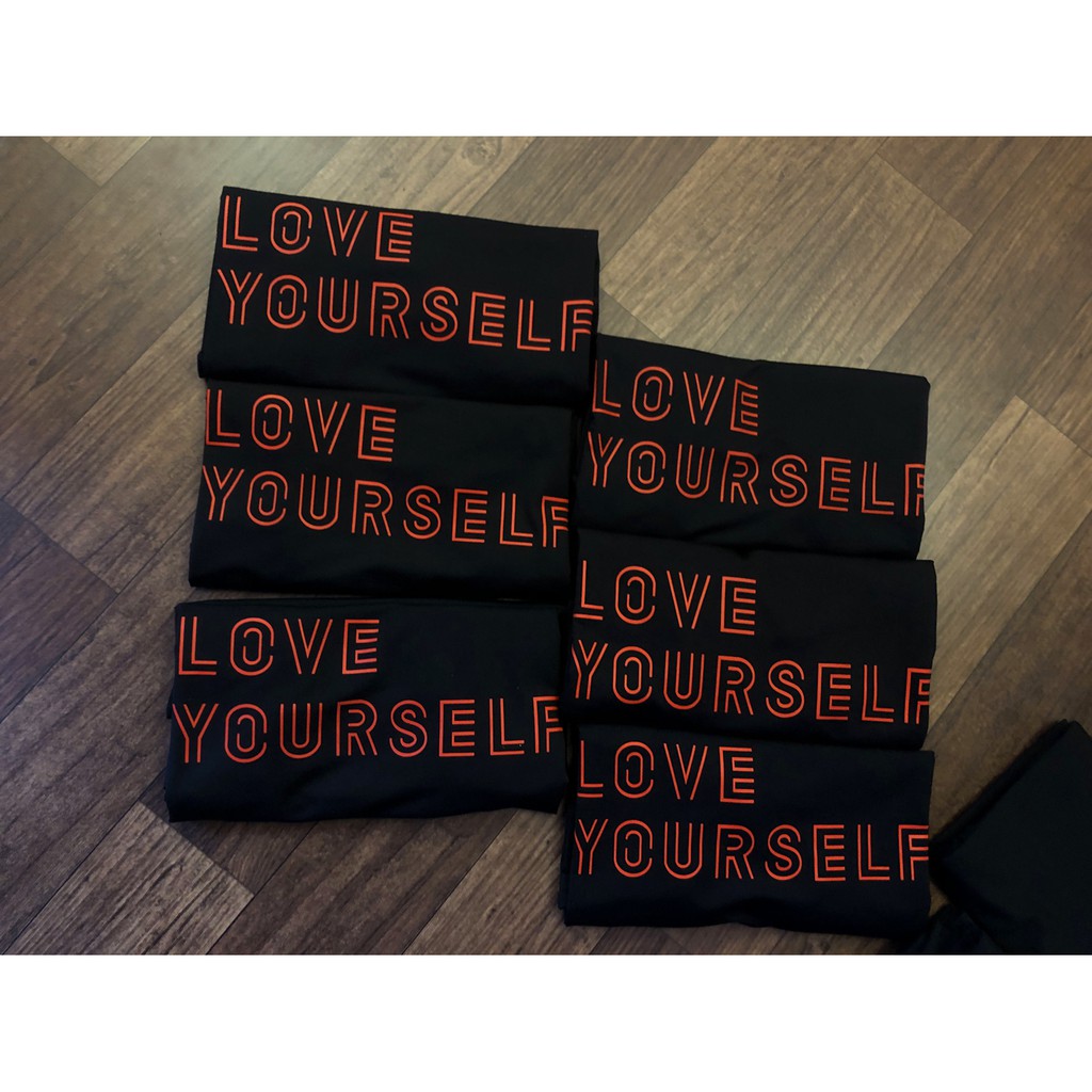Áo Thun LOVE YOURSELF WORLD TOUR BTS chất cotton | WebRaoVat - webraovat.net.vn