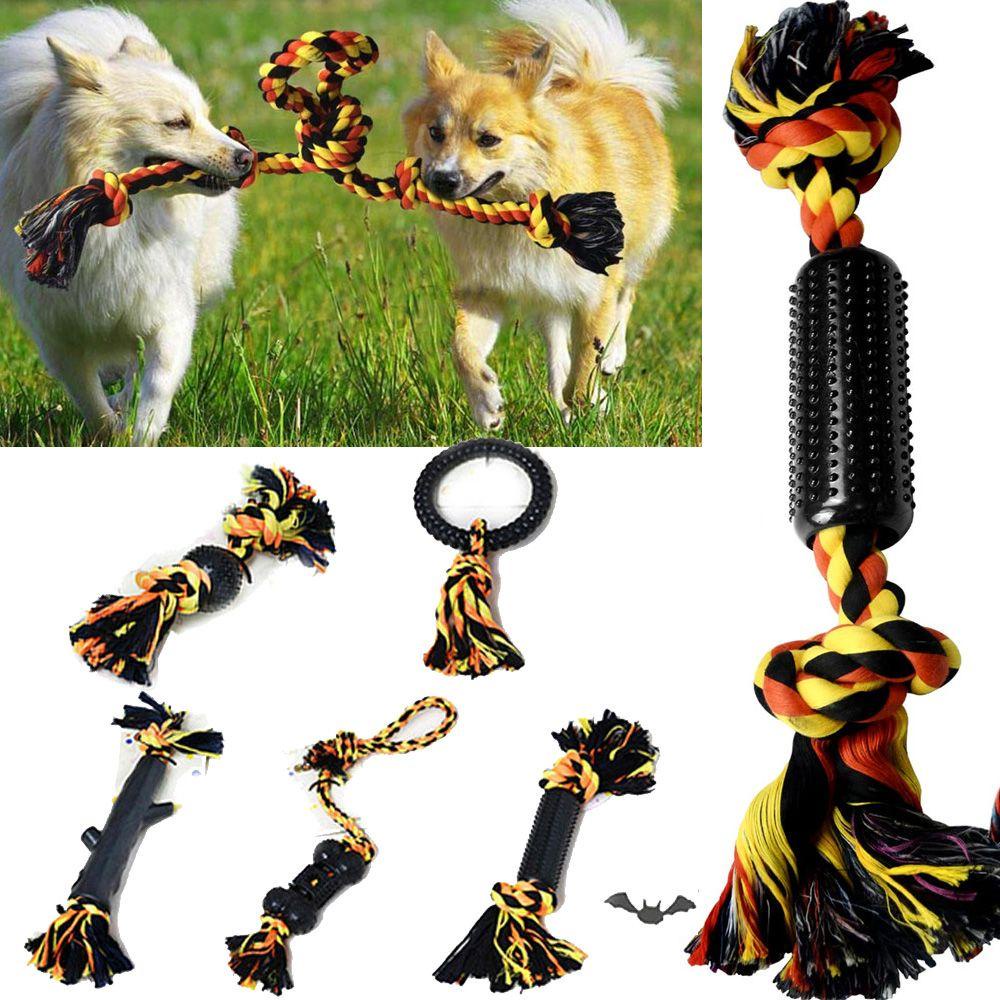 ESPO Dây Cao Su Bện Hình Khúc Xương Làm Sạch Răng Cho Cún Cưng