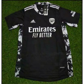 Áo Bóng Đá Arsenal Gk Go 2020 / 2021 Màu Đen Trẻ Trung Năng Động