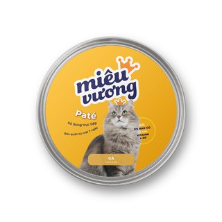 Pate tươi Miêu Vương cho chó mèo vị gà