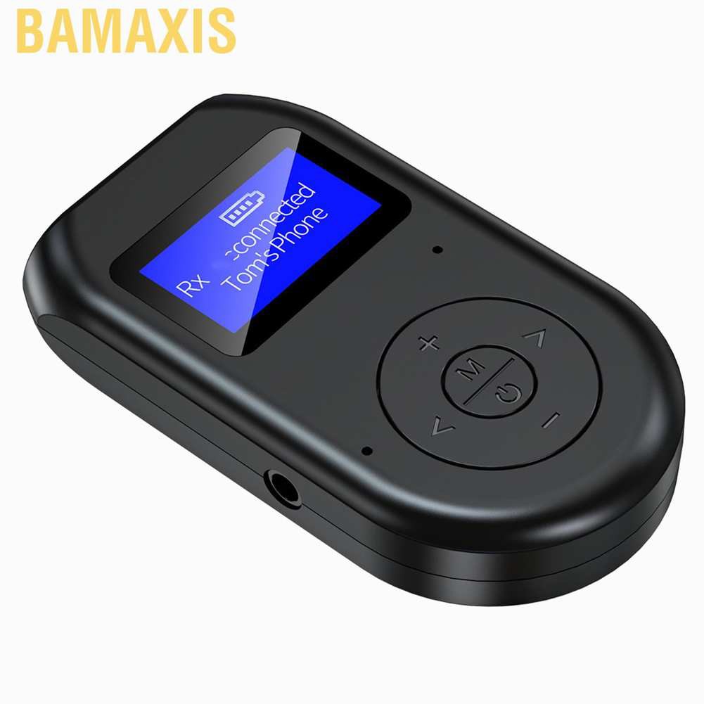 Thiết Bị Truyền Nhận Tín Hiệu Âm Thanh Bluetooth Không Dây Hai Trong Một Dài 10m Giắc Cắm 3.5mm Có Màn Hình Led Dễ Lắp Đặt Và Sử Dụng