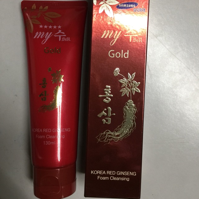 Sữa rửa mặt Sâm đỏ