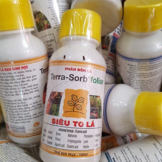 PHÂN BÓN TERRA-SORB- SIÊU TO LÁ