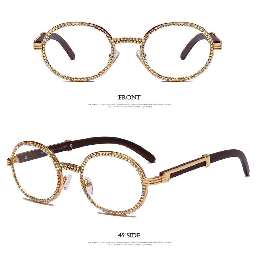 Kính Mát Gọng Oval Chống Tia UV400 Phong Cách Vintage|Tấm Che Nắng Chất Lượng Cao Tiện Dụng