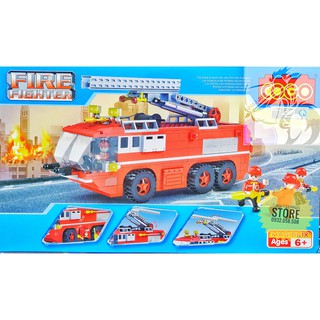 LEGO Lắp Ráp Xe Thang Cứu Hỏa ( 424 Miếng )
