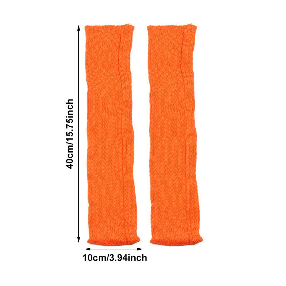 LEILY Vớ Dệt Kim Bảo Vệ Ống Chân Màu Sắc Xinh Xắn Cho Bé Gái