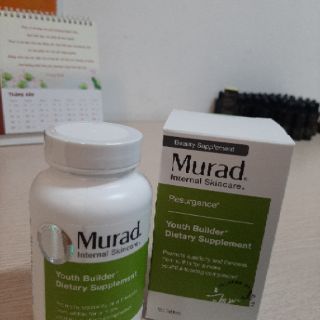 Viên uống trẻ hoá da Murad Youth Builder Dietary Supplement