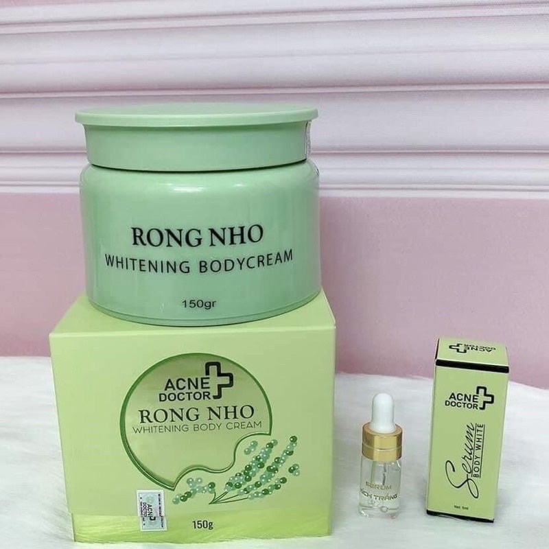 BODY RONG NHO TẶNG KÈM SERUM KÍCH TRẮNG CHÍNH HÃNG