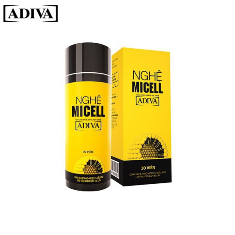  NGHỆ MICELL ADIVA [Hộp 14_30 viên] - Giải pháp hiệu quả cho người đau dạ dày