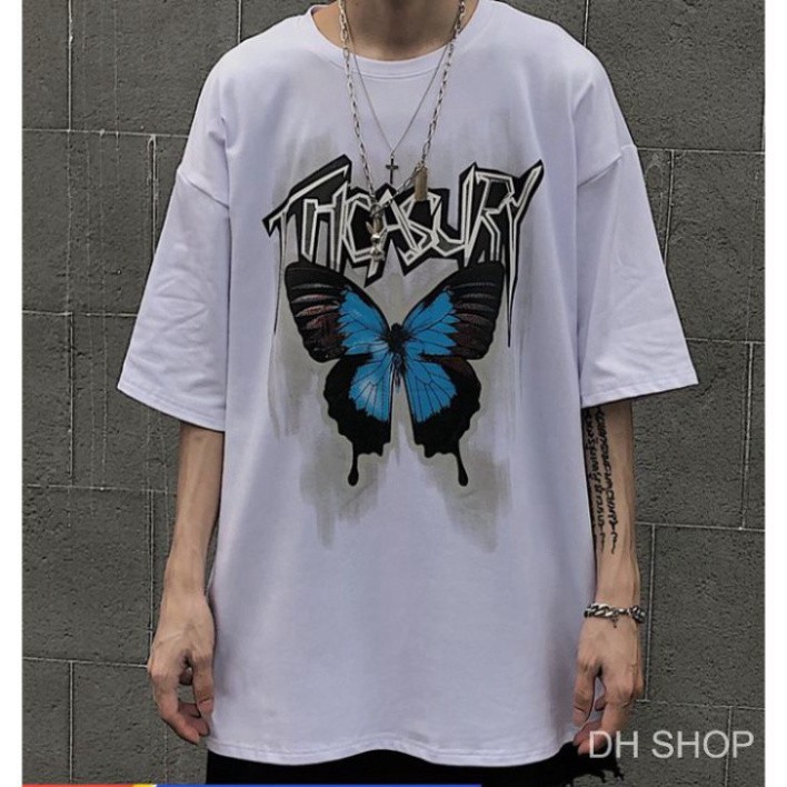 Áo thun tay lỡ Unisex, áo phông form rộng M240 KL SHOP DVSHOP