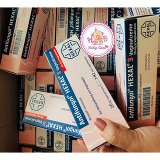 KEM ĐẶT ÂM ĐẠO DẠNG QUE ANTIFUNGOL HEXAL 3