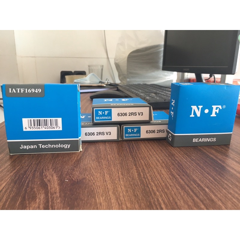Vòng bi 6306-2rs,6307-2rs hãng NF ktvà