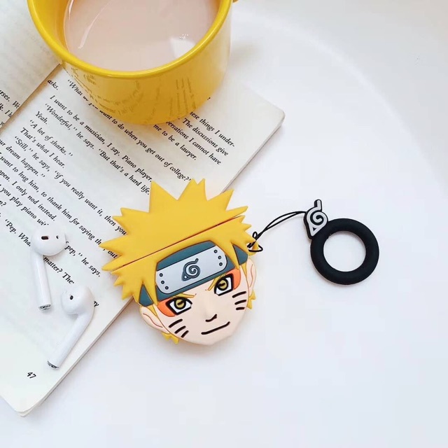 Ốp tai nghe không dây AirPod / AirPods hình Naruto