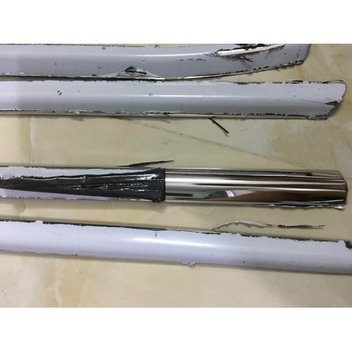 Nẹp Inox viền chân kính Honda HRV - Nẹp chân kính Inox xịn