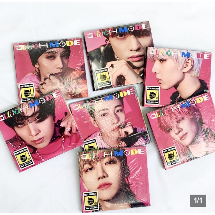Sẵn HN Bộ ảnh NCT DREAM GLITCH MODE phiên bản Digi nguyên seal