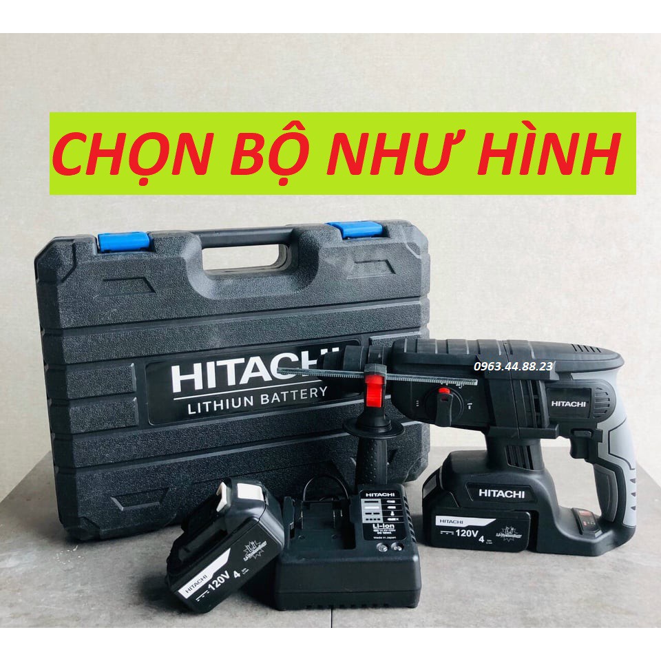 máy khoan bê tông bin - máy khoan pin có búa - máy khoan bê tông - 120v-không chổi than