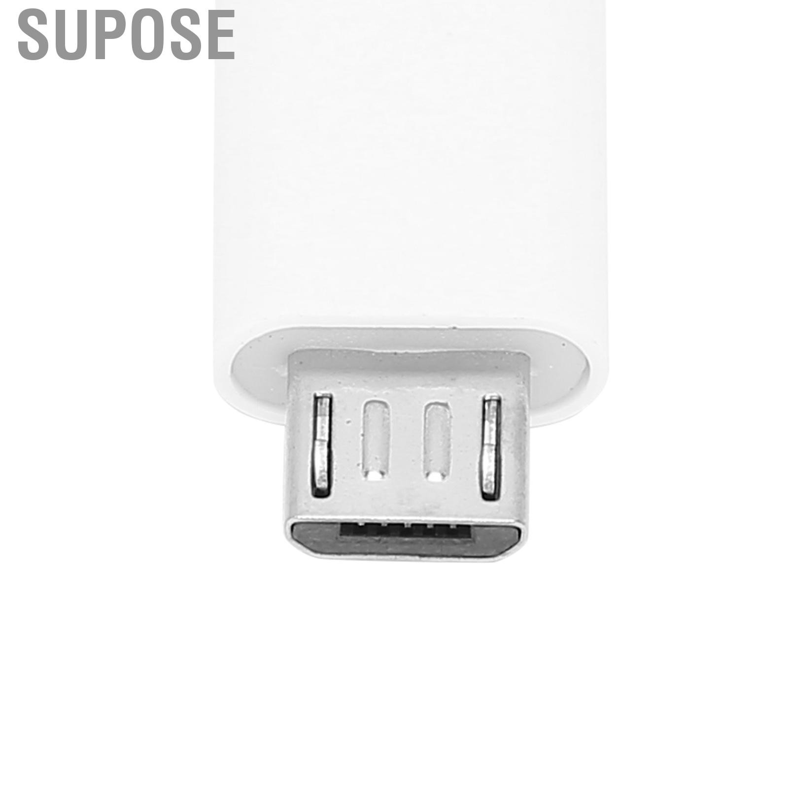 Supose Type‑C Female to Micro USB Male Transfer Adapter Convert Connector Fast Charging