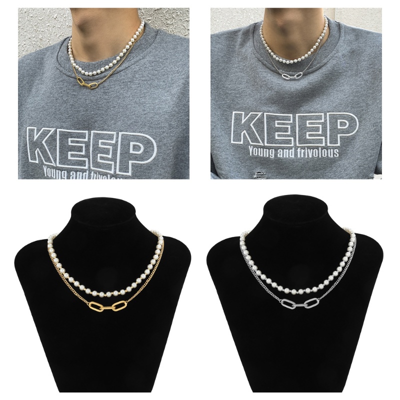 Dây Chuyền Kim Loại Phong Cách Đường Phố Cá Tính Cho Nữ