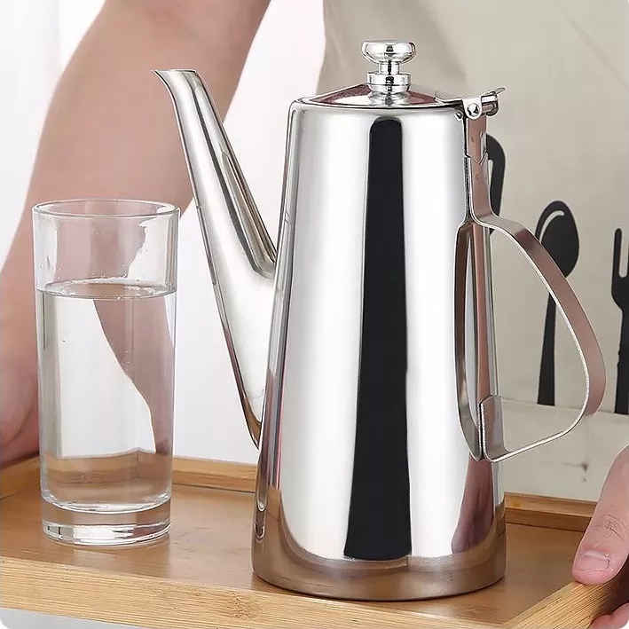 Mua Ấm inox 304 dáng cao dung tích 2 lít cao cấp chuyên đựng trà, cà ...