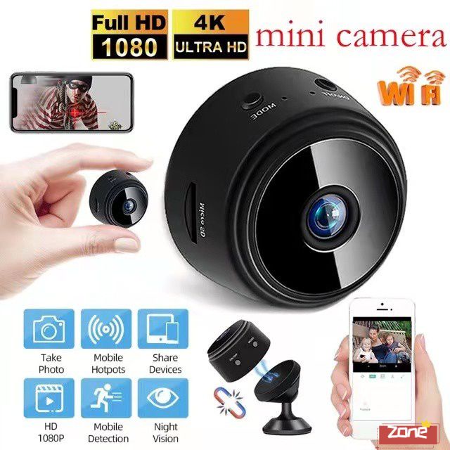 【Có sẵn】 di động A9 Camera Mini Không Dây Hd 1080P Camera Ip Đêm Phiên Bản Mini Camera Ghi Âm An Ninh Giám Sát Camera Wifi