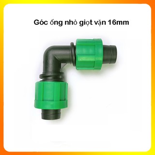 Góc Cút Ống Nhỏ Giọt Ren Vặn 16mm Tưới Cây