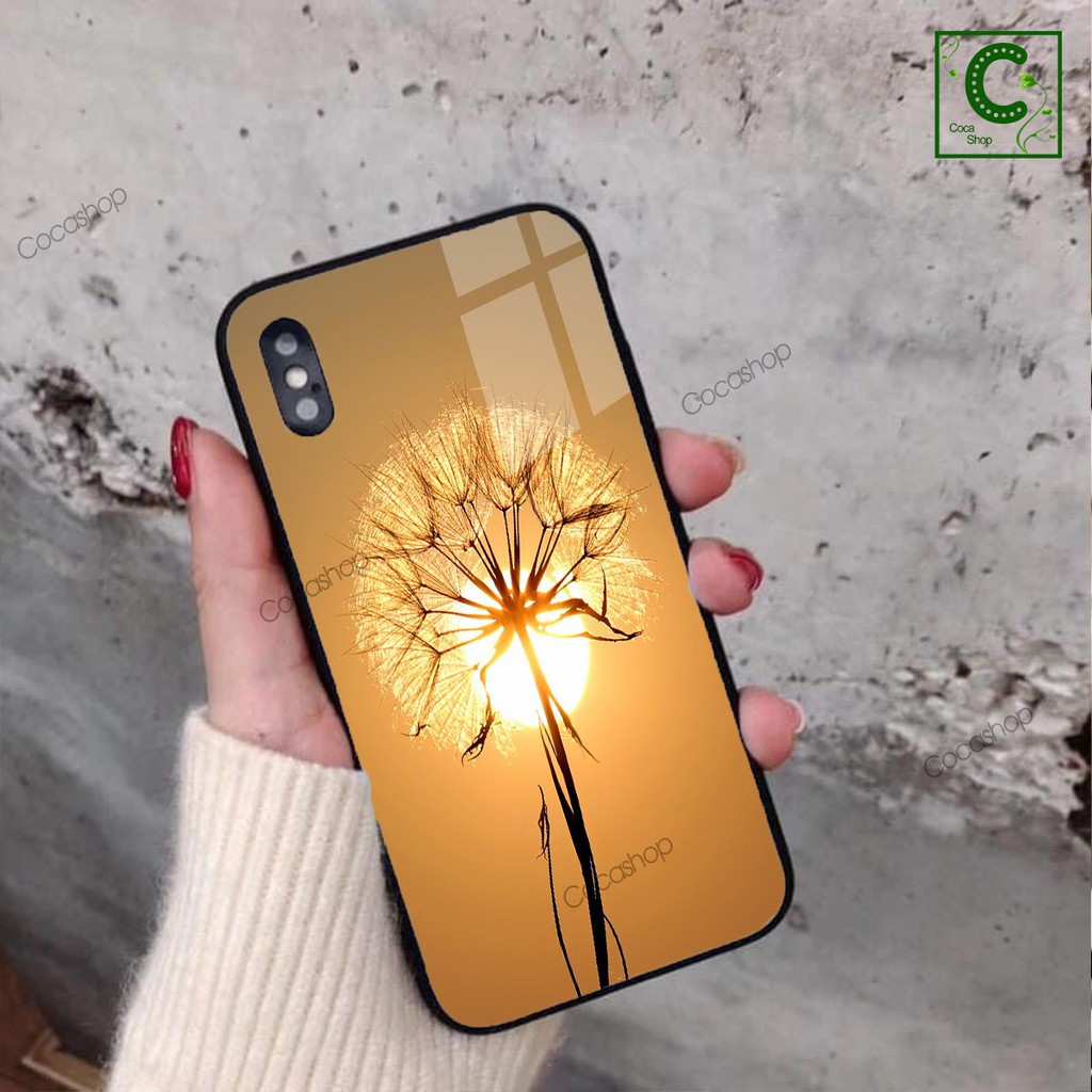 Ốp iphone in hình cực đẹp siêu bền bóng sang trọng - Những bông hoa bé xinh đua nắng